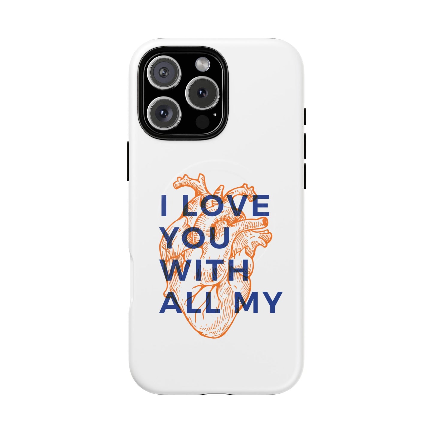 All My Heart Anatomical Art Tough Magnetic Case