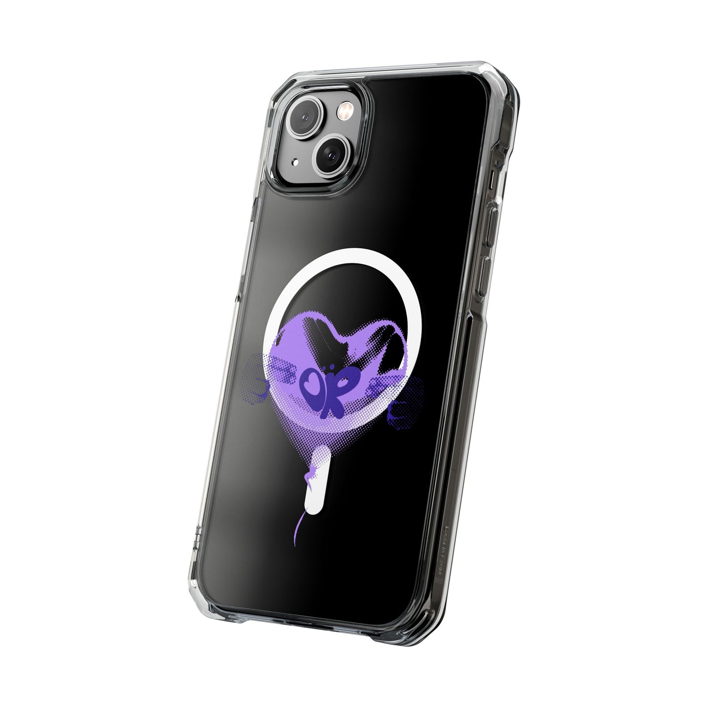 Heart Balloon OR Pop Art Magnetic Clear Impact Case