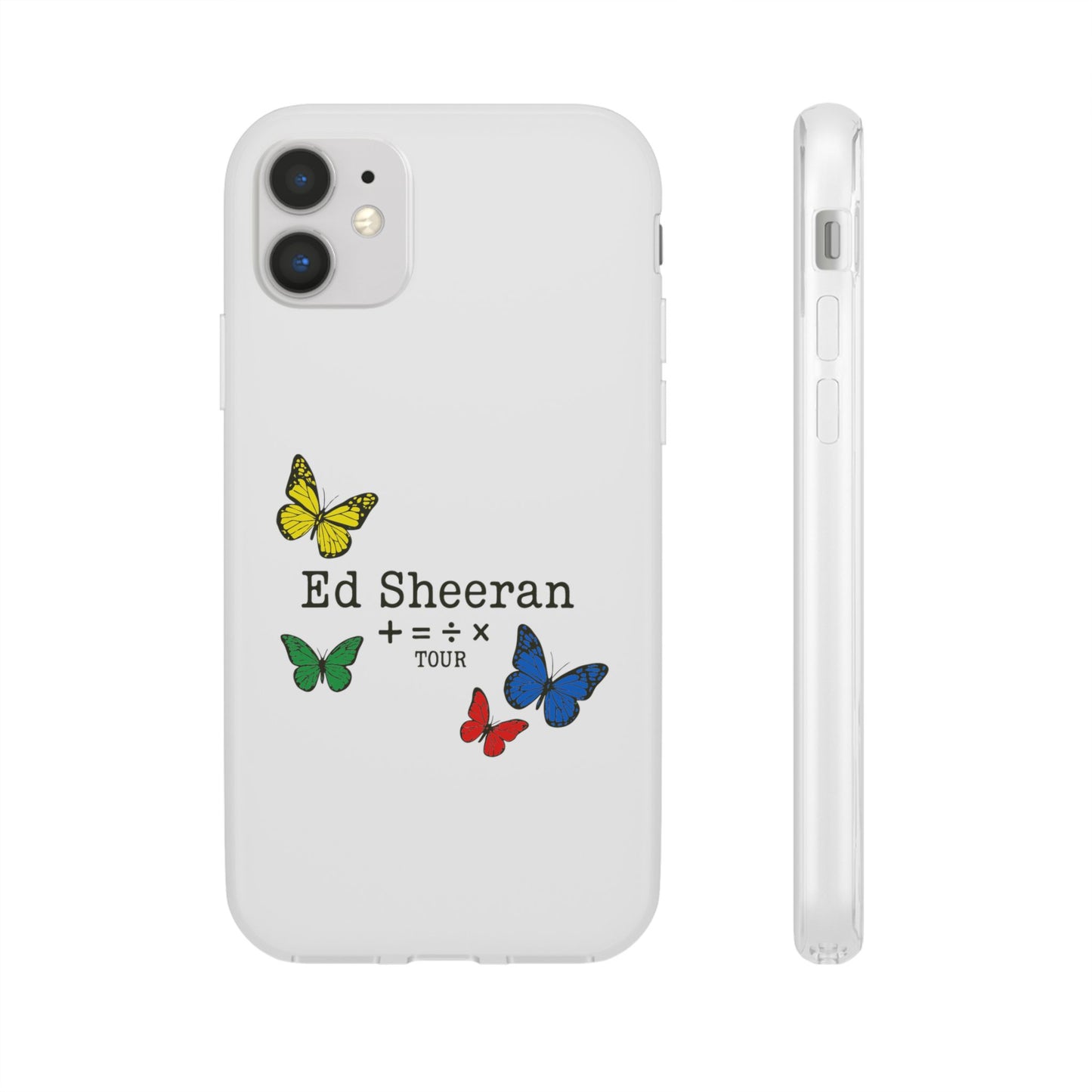 Ed Sheeran Butterfly iPhone Flexi Case | SnazzyMerch