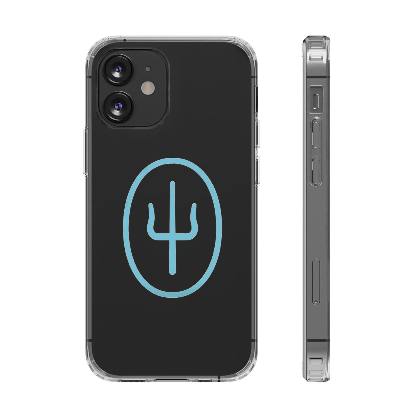 Split Mark Clear Case