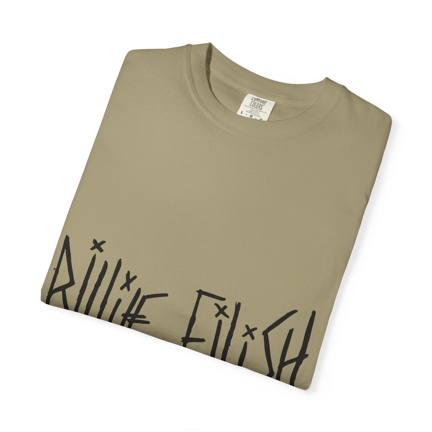 Twisted Ink Font Unisex Dyed T-shirt