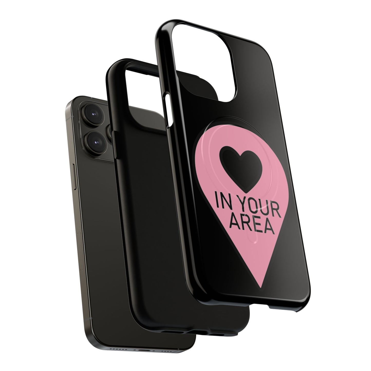 Iphone In Your Area Pin Marker - Tough Magnetic Phone Case