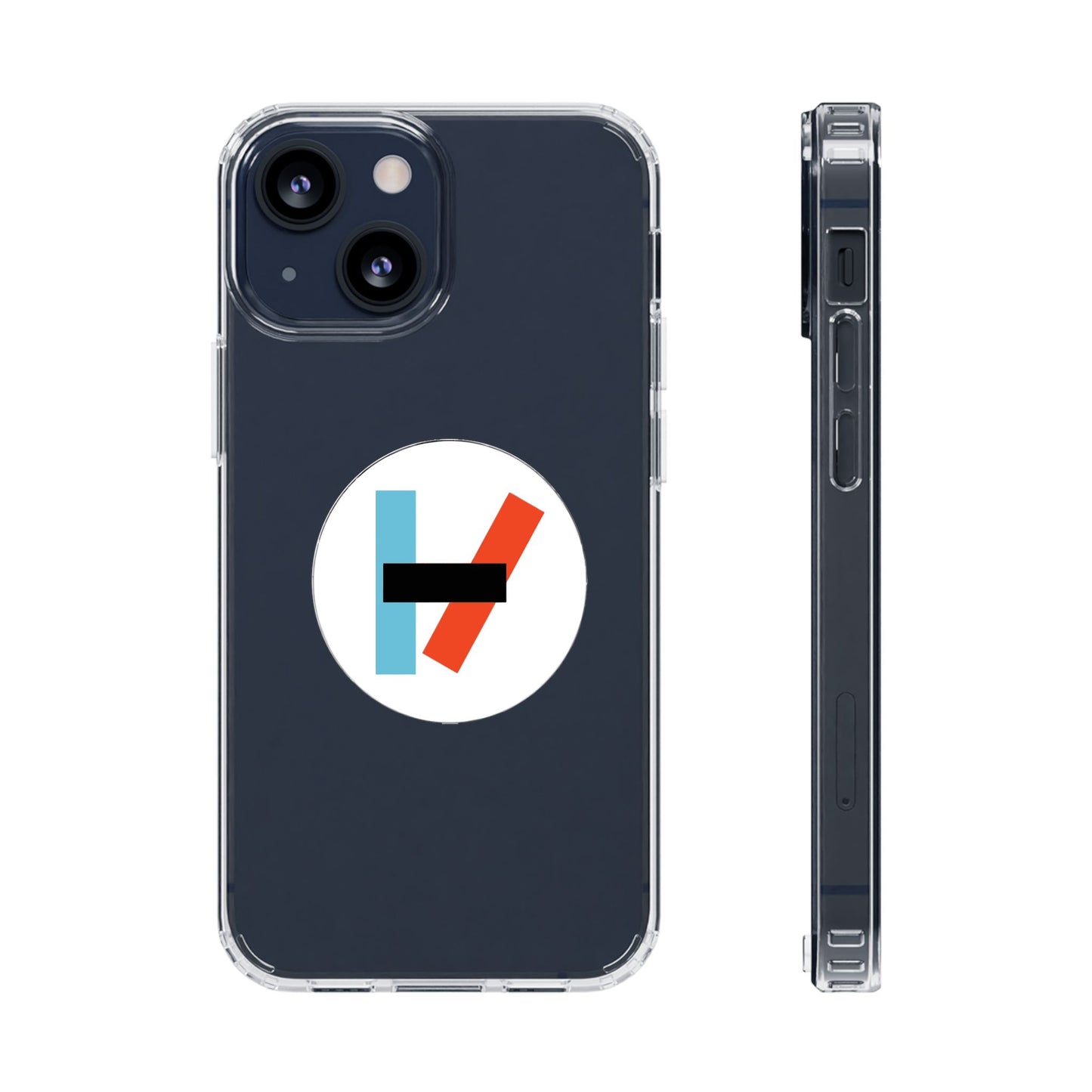 Circle Flame Clear Case