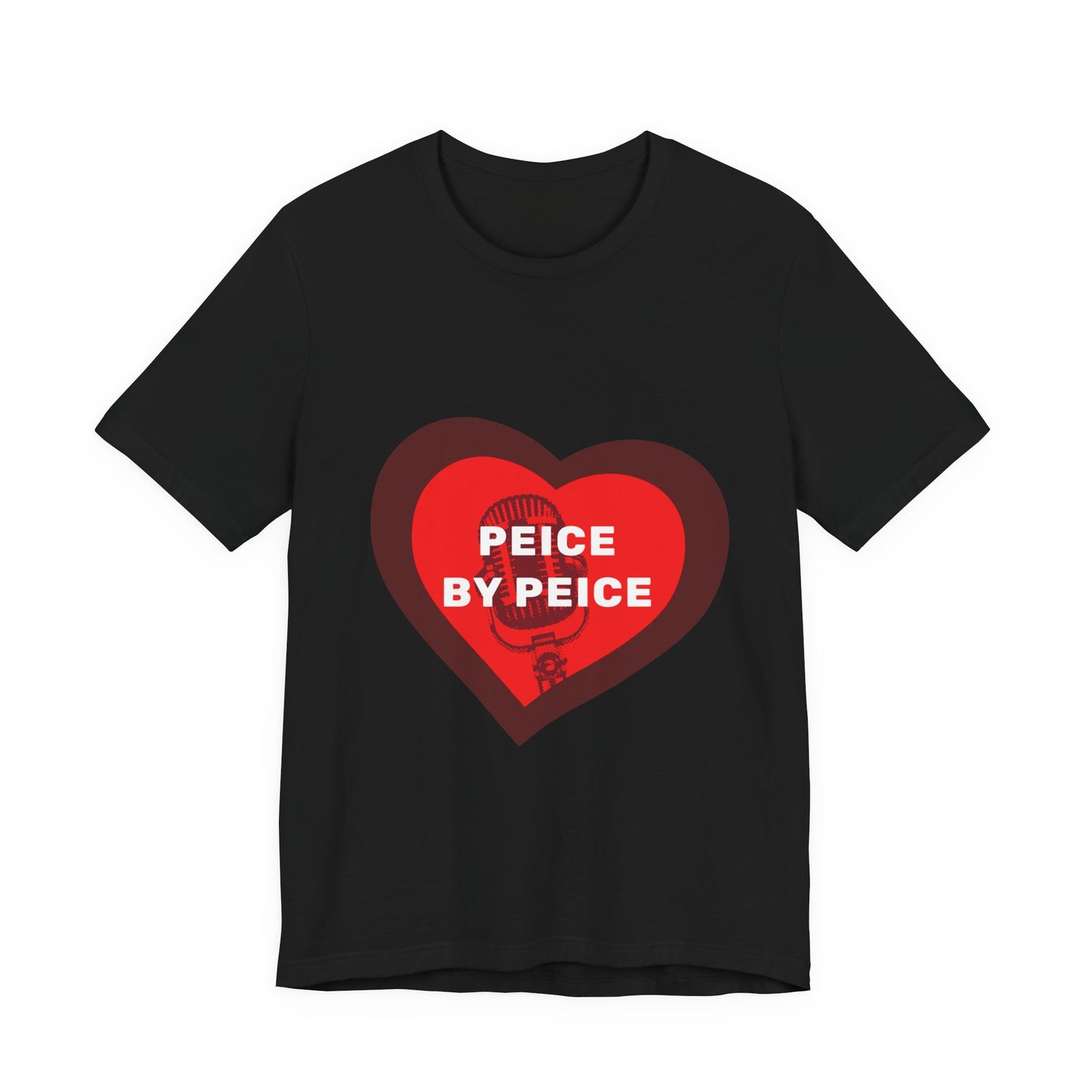 Piece by Piece Mic Drop Unisex Jersey short sleeve tee