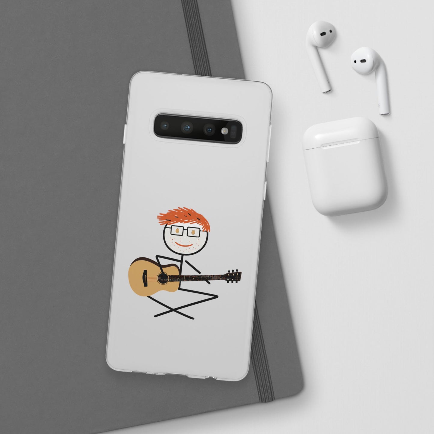 Ed Sheeran Flexi Phone Case for Samsung S10–S25 | SnazzyMerch