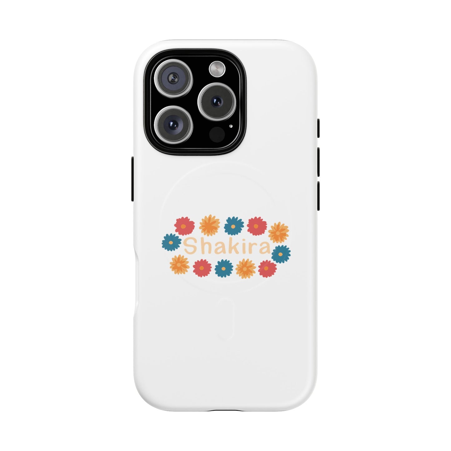 Retro Floral Groove Tough Magnetic case