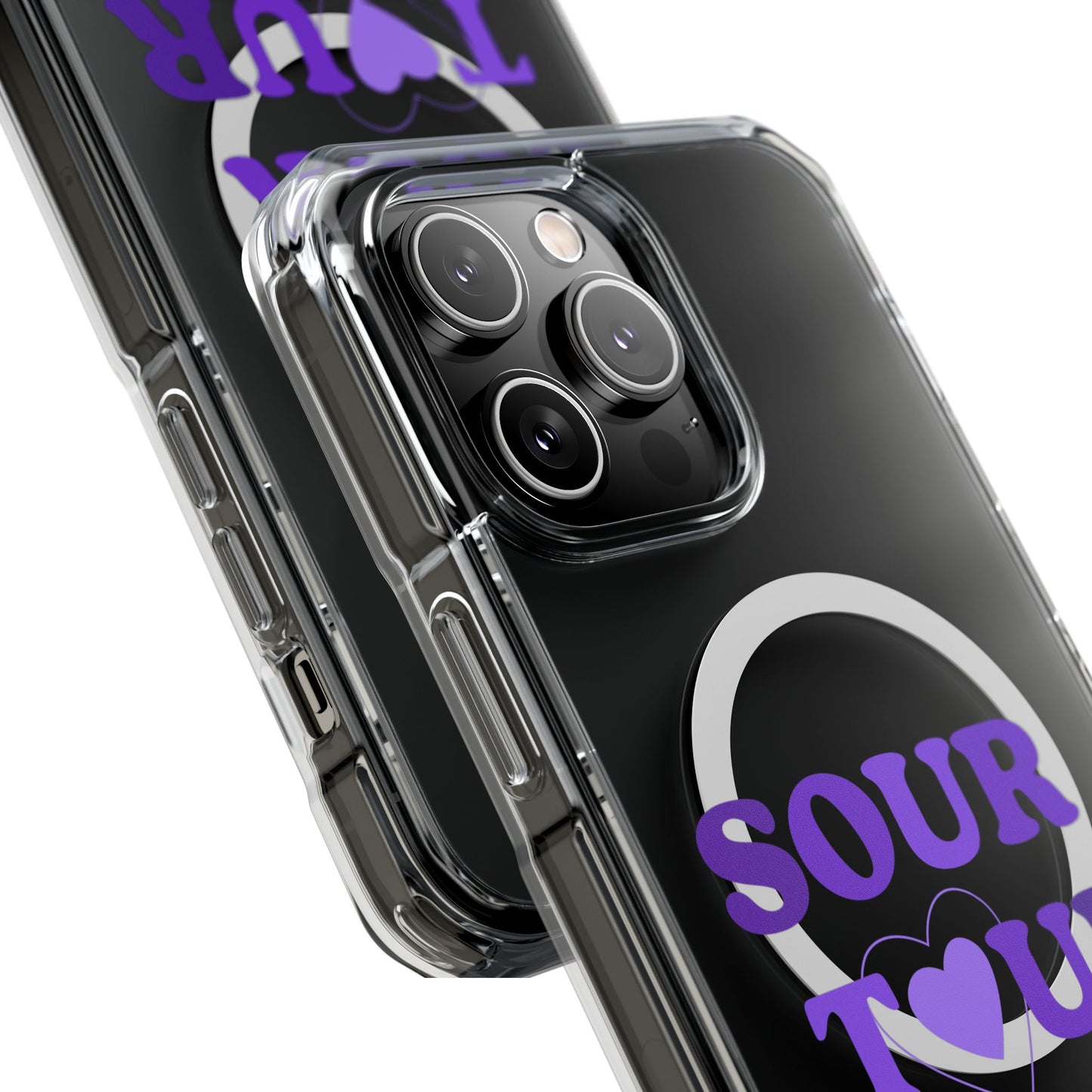 SOUR TOUR Heart Magnetic Clear Impact Case