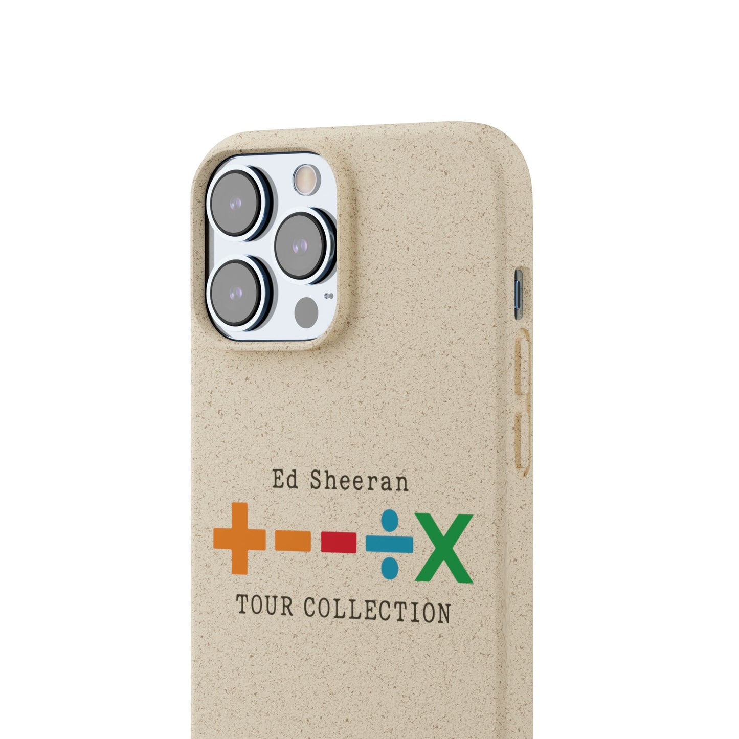 Biodegradable Cases for iPhone 12 to 16 Pro Max Showcasing – Ed Sheeran Edition