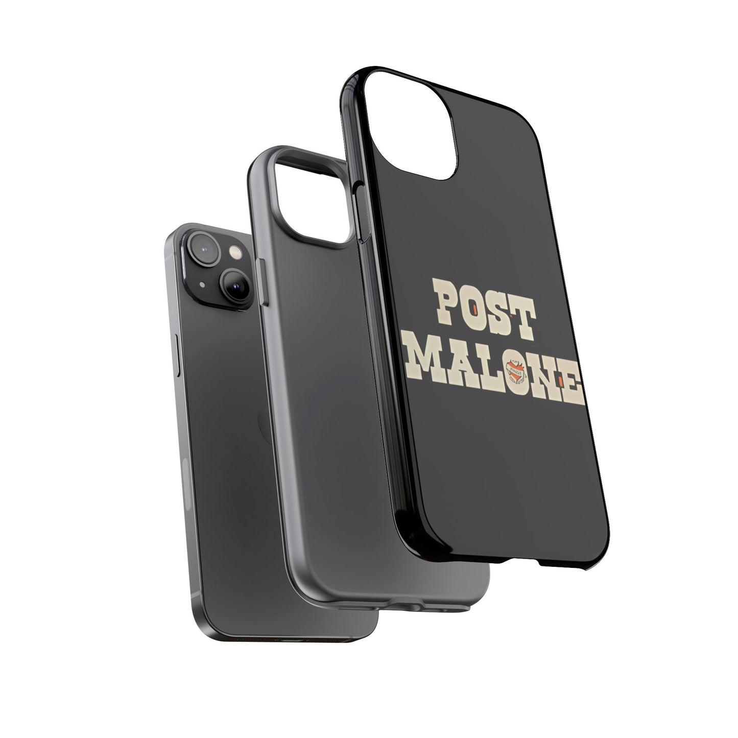 Tough iPhone Case (12–16 Pro Max) – Post Malone Bold Design