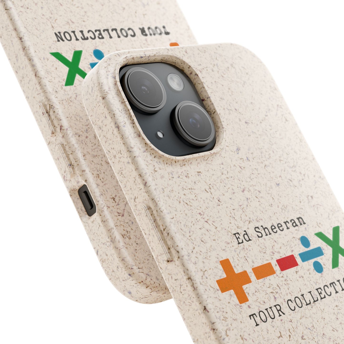 Biodegradable Cases for iPhone 12 to 16 Pro Max Showcasing – Ed Sheeran Edition