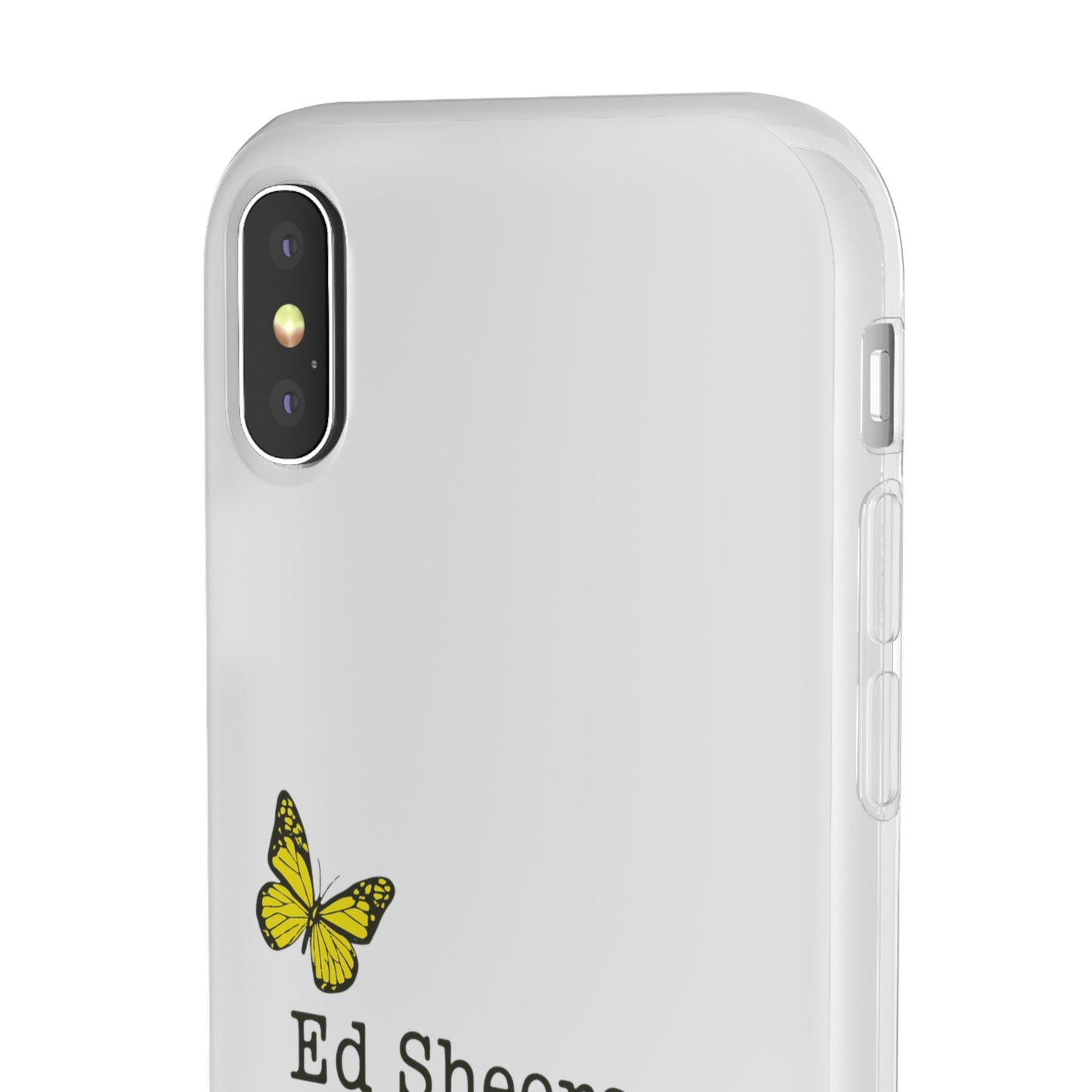 Flexi Case – Ed Sheeran butterfly edition (iPhone X–16 Pro Max)