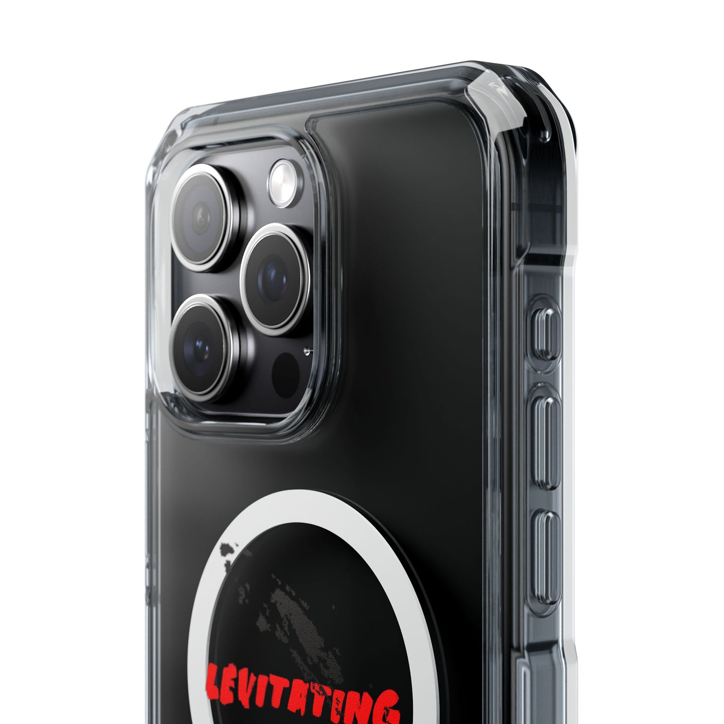 Levitating Vibes Magnetic Clear Impact case