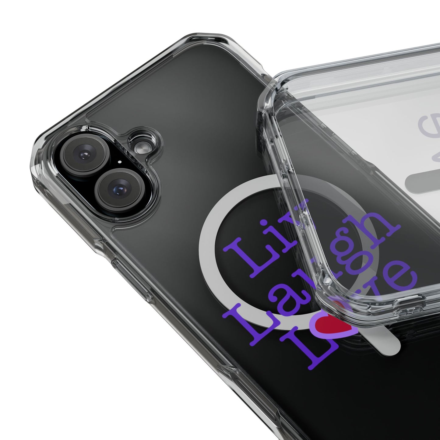 Liv Laugh Love Magnetic Clear Impact Case