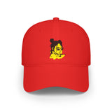 Neon Mood Portrait Baseball Cap