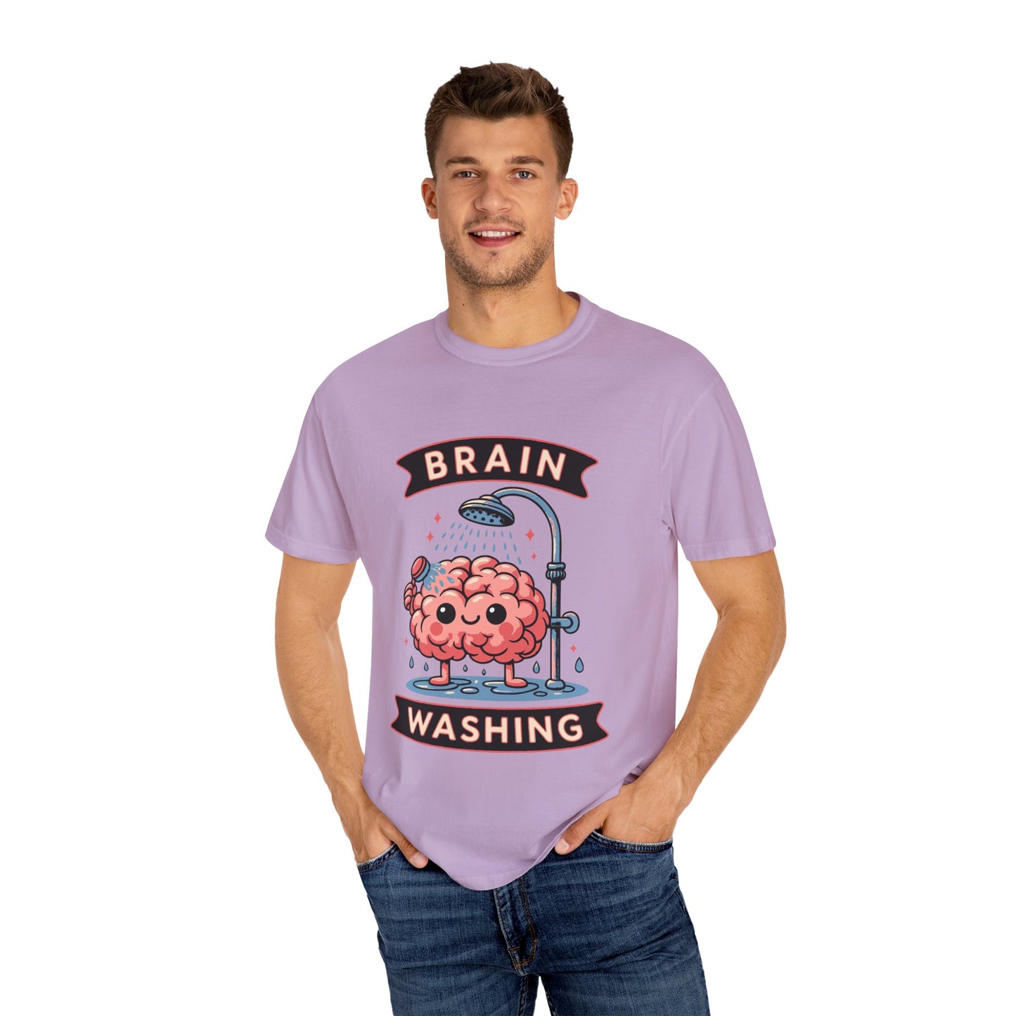 Snazzy Brain Washing Dyed Tee | Vintage Comfort