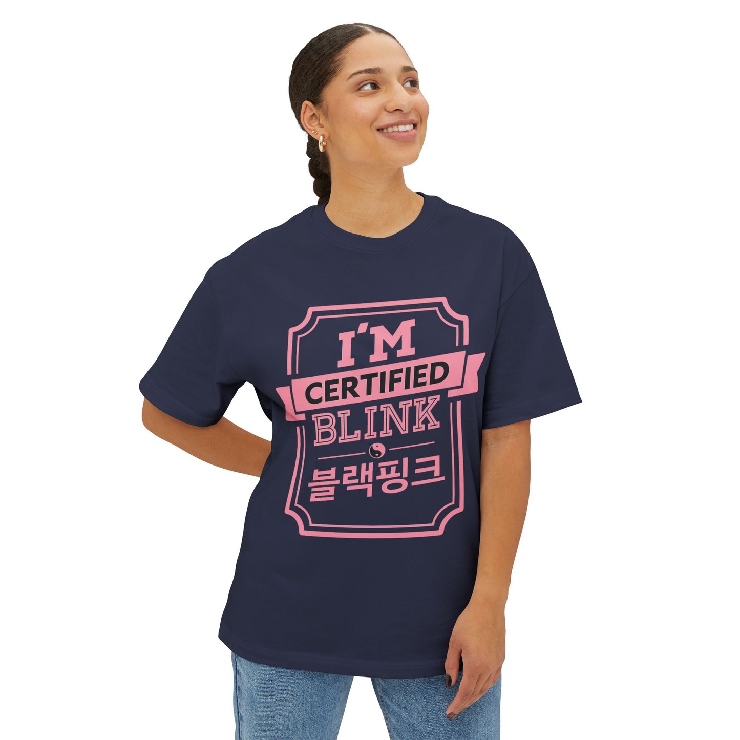Certified BLINK Badge – Oversized Boxy Tee