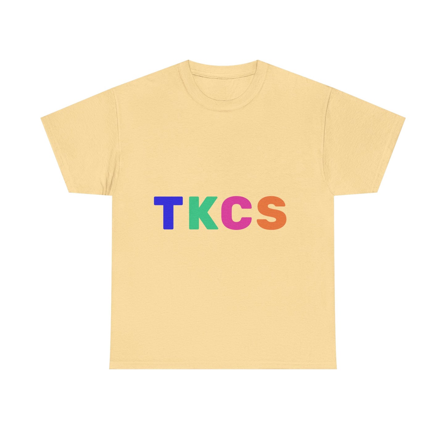Color Pop TKCS Unisex Heavy cotton tee