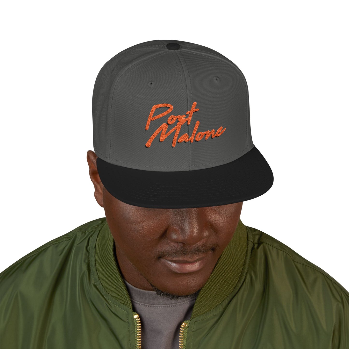 Snapback (Embroidery) – Post Melone Name Design