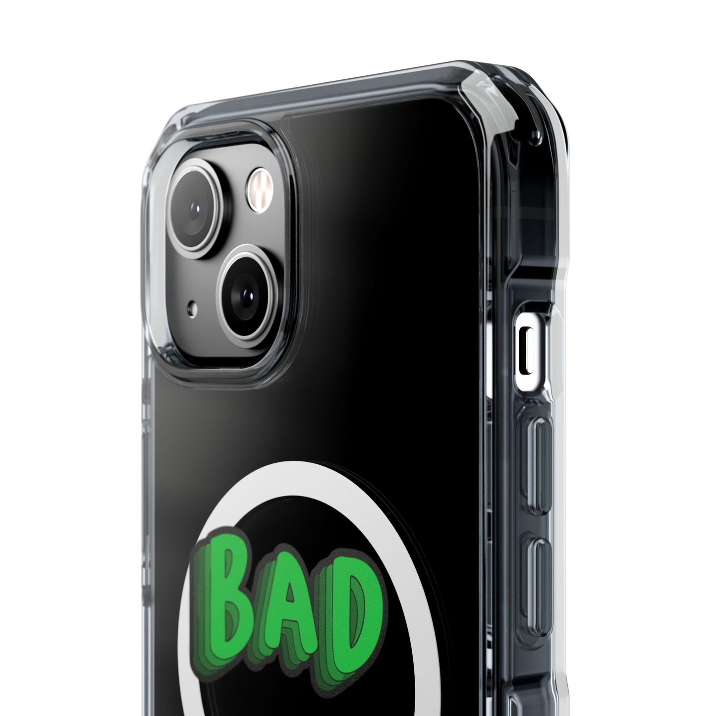 Bold 3D Bad Mood Magnetic Clear Impact Case
