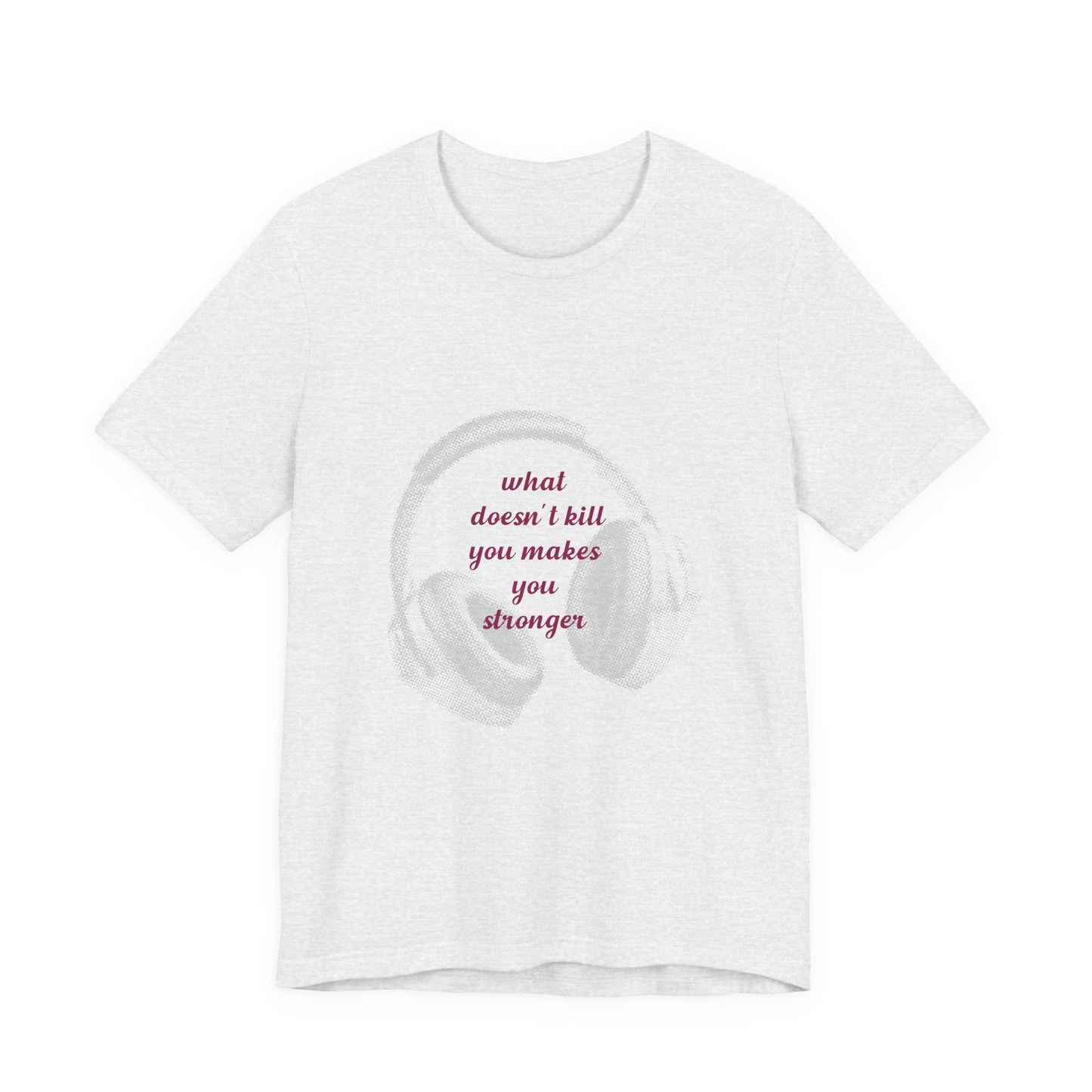 Stronger Soundwaves Unisex Jersey short sleeve tee