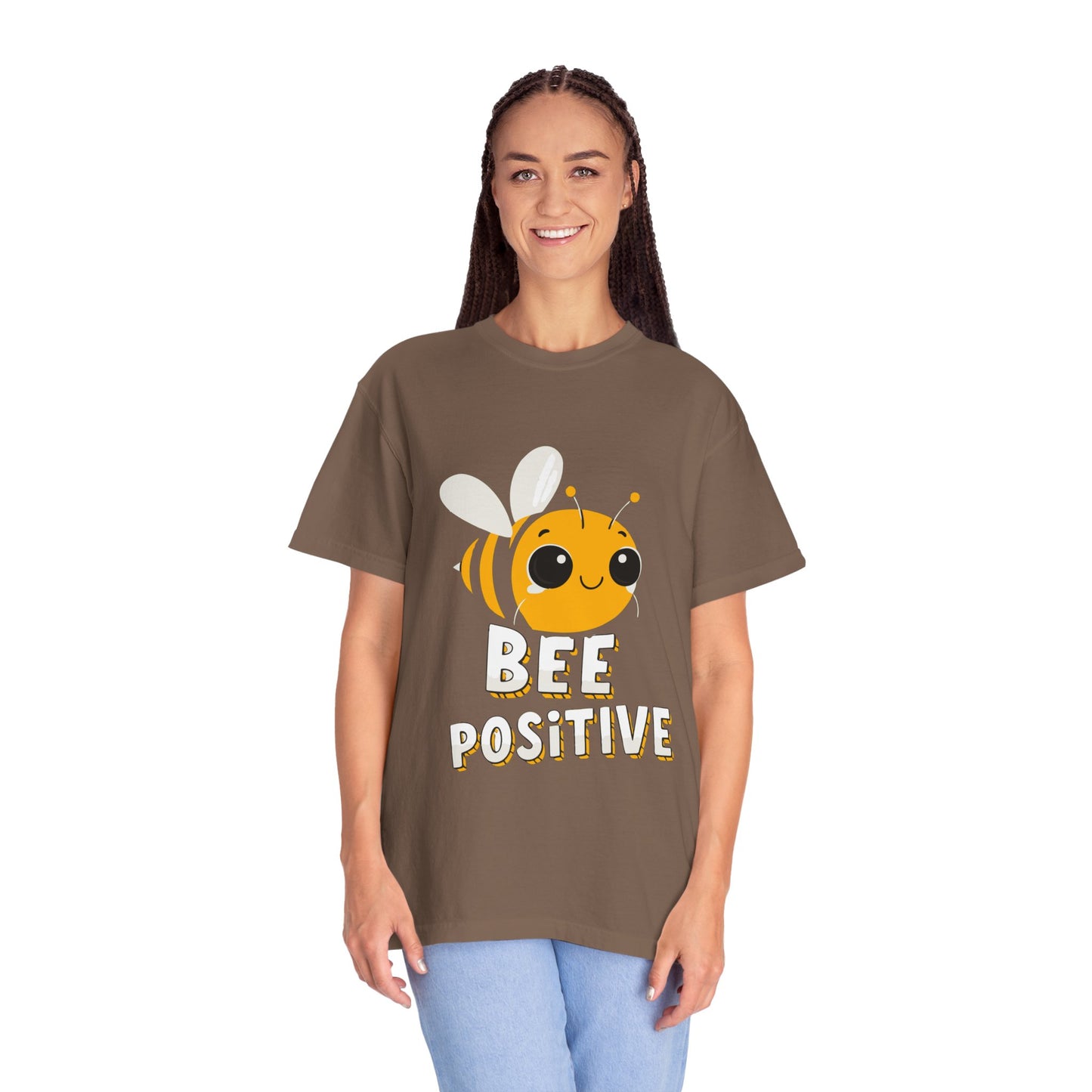 Dyed T-shirt – Snazzy Bee positive Edition