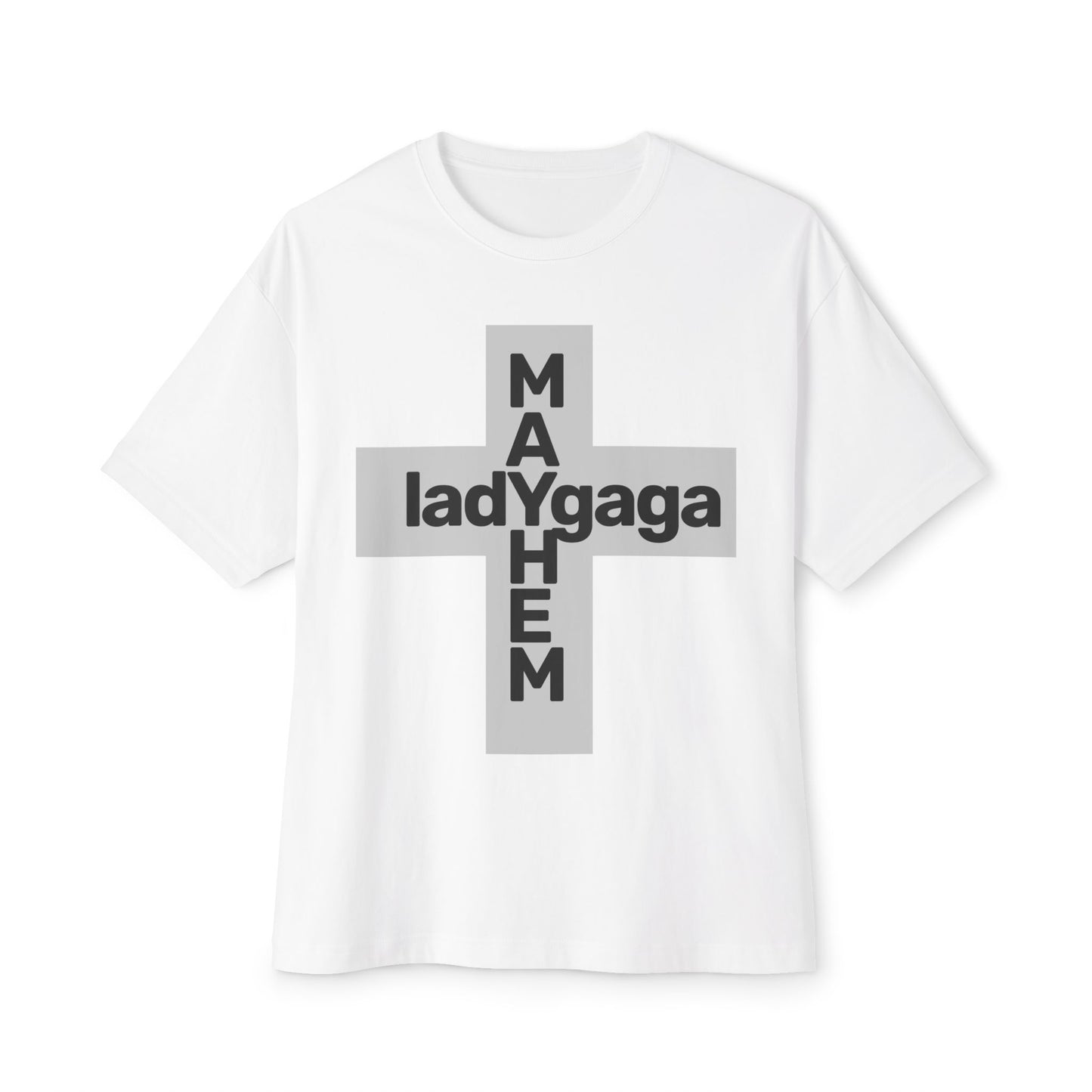 Lady Cross Mayhem-Unisex Oversized Tee