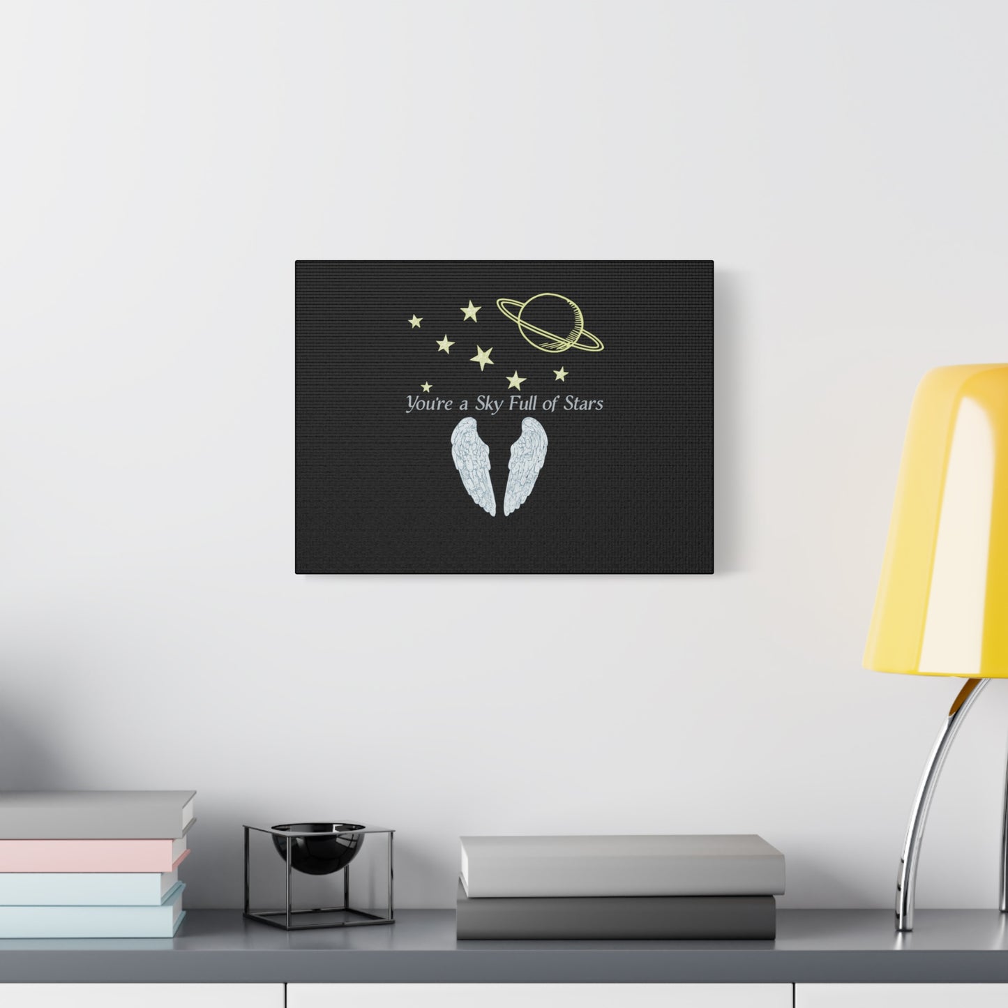 Starry Sky Wings Canvas