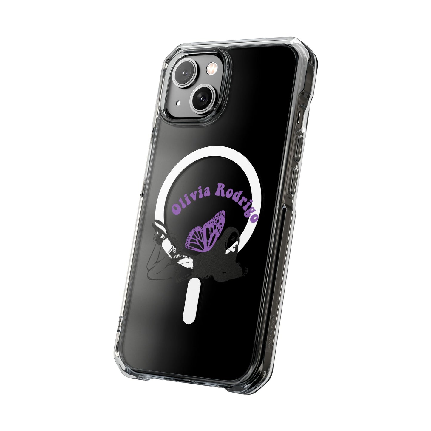 Olivia Rodrigo Butterfly Arc Magnetic Clear Impact Case