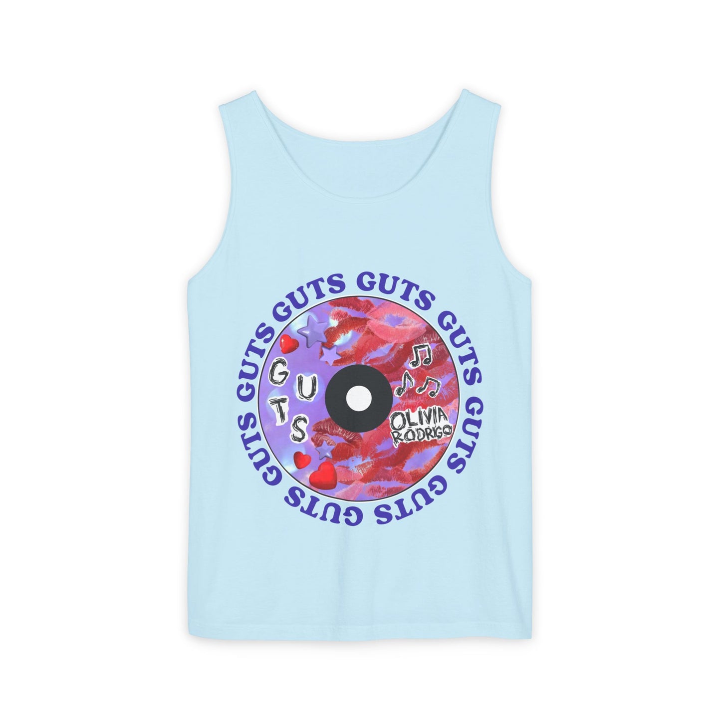 Guts Album Art CD-Dyed Tank Top