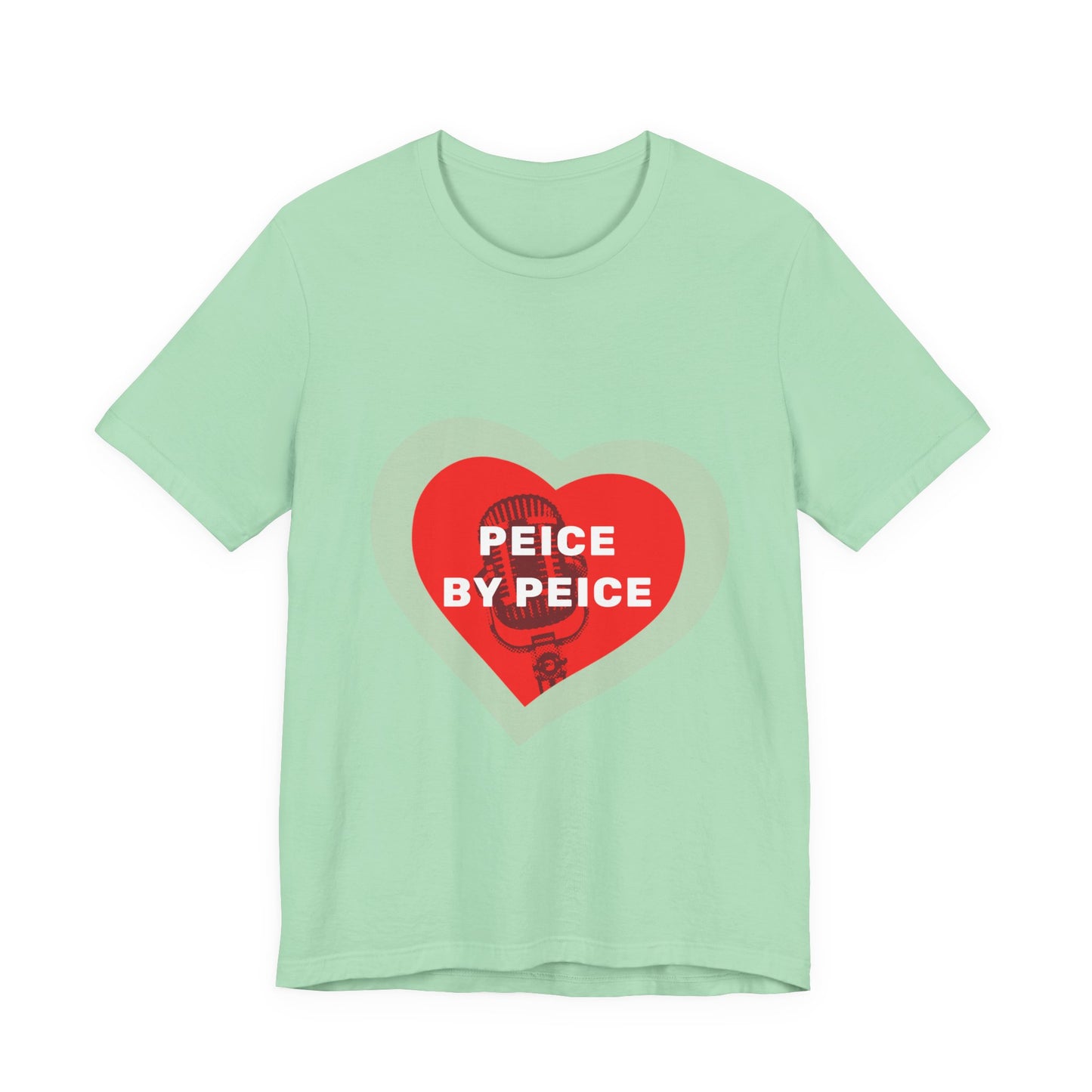 Piece by Piece Mic Drop Unisex Jersey short sleeve tee