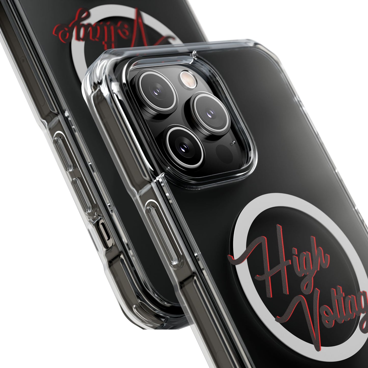 High Voltage Vibe Magnetic Clear Impact case