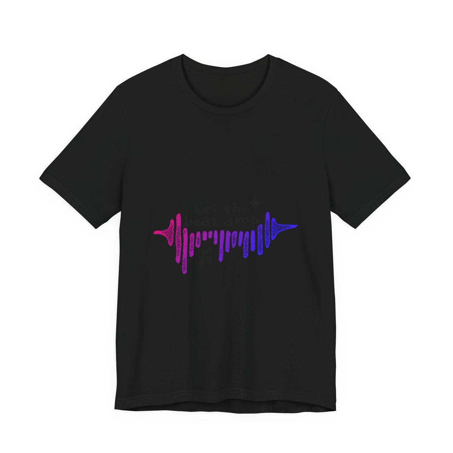 Bold Beats Visualizer Unisex Jersey short sleeve tee
