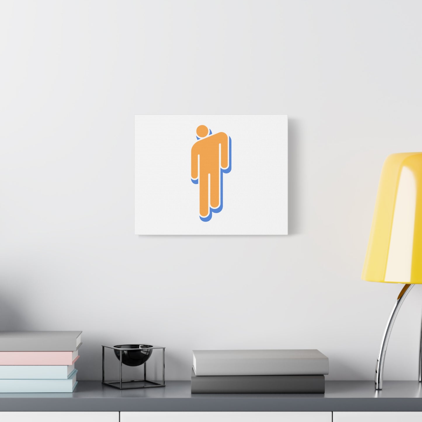 Walk Alone Icon Matte Canvas