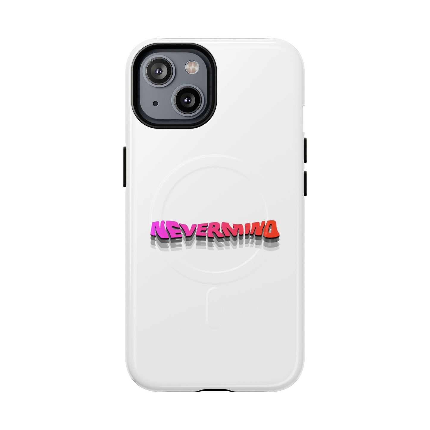 Wavy Groovy Typography Tough Magnetic Case