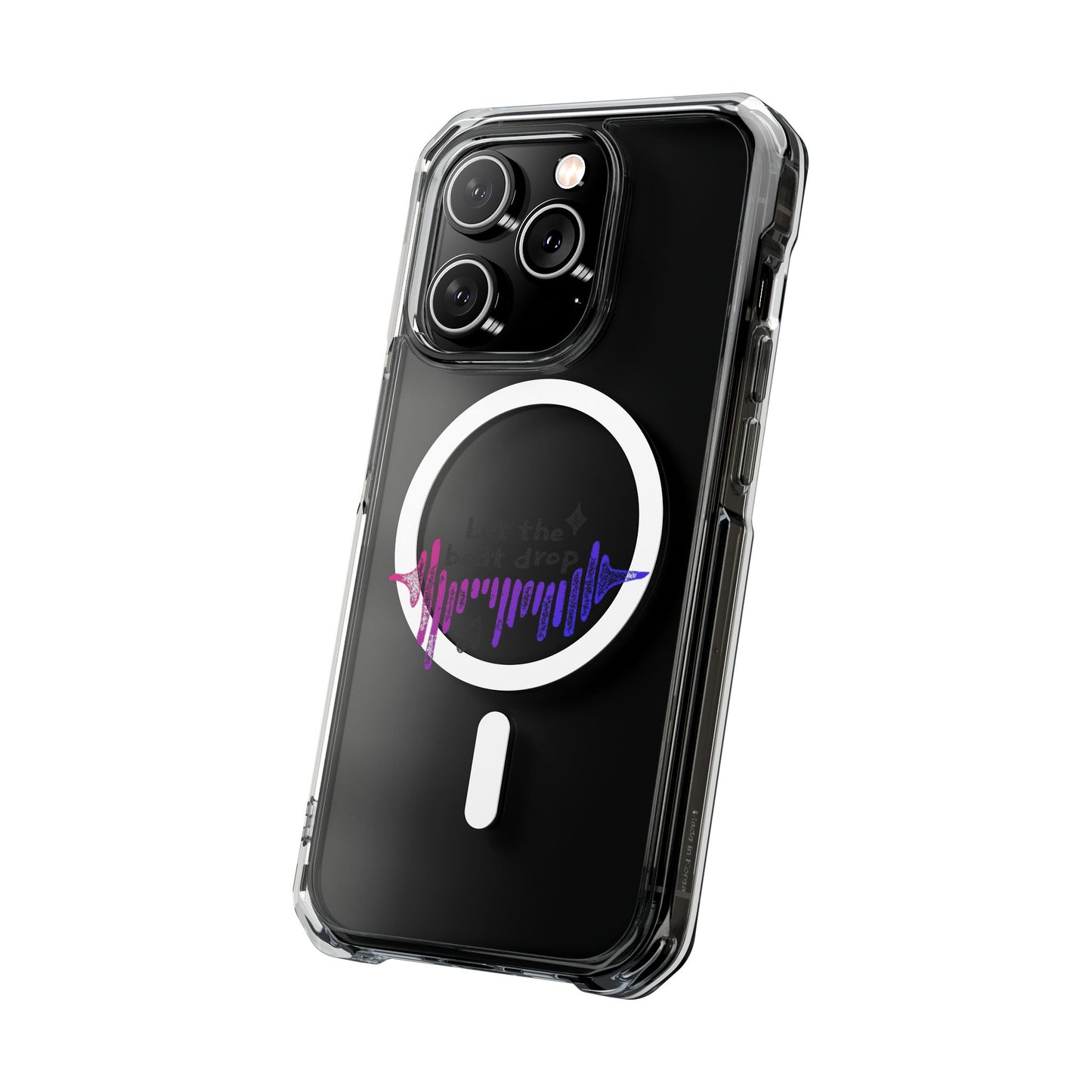 Bold Beats Visualizer Magnetic clear Impact Case