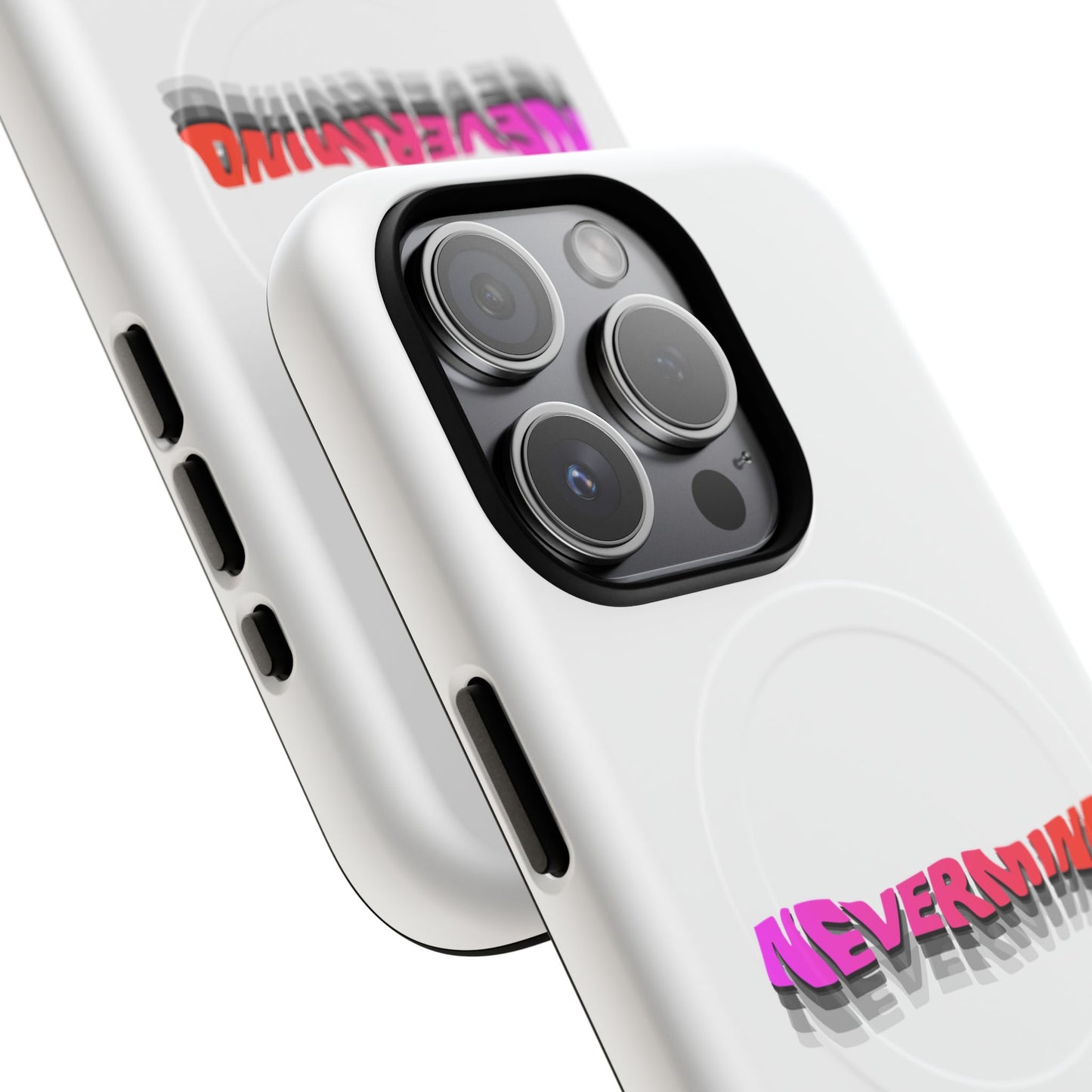 Wavy Groovy Typography Tough Magnetic Case