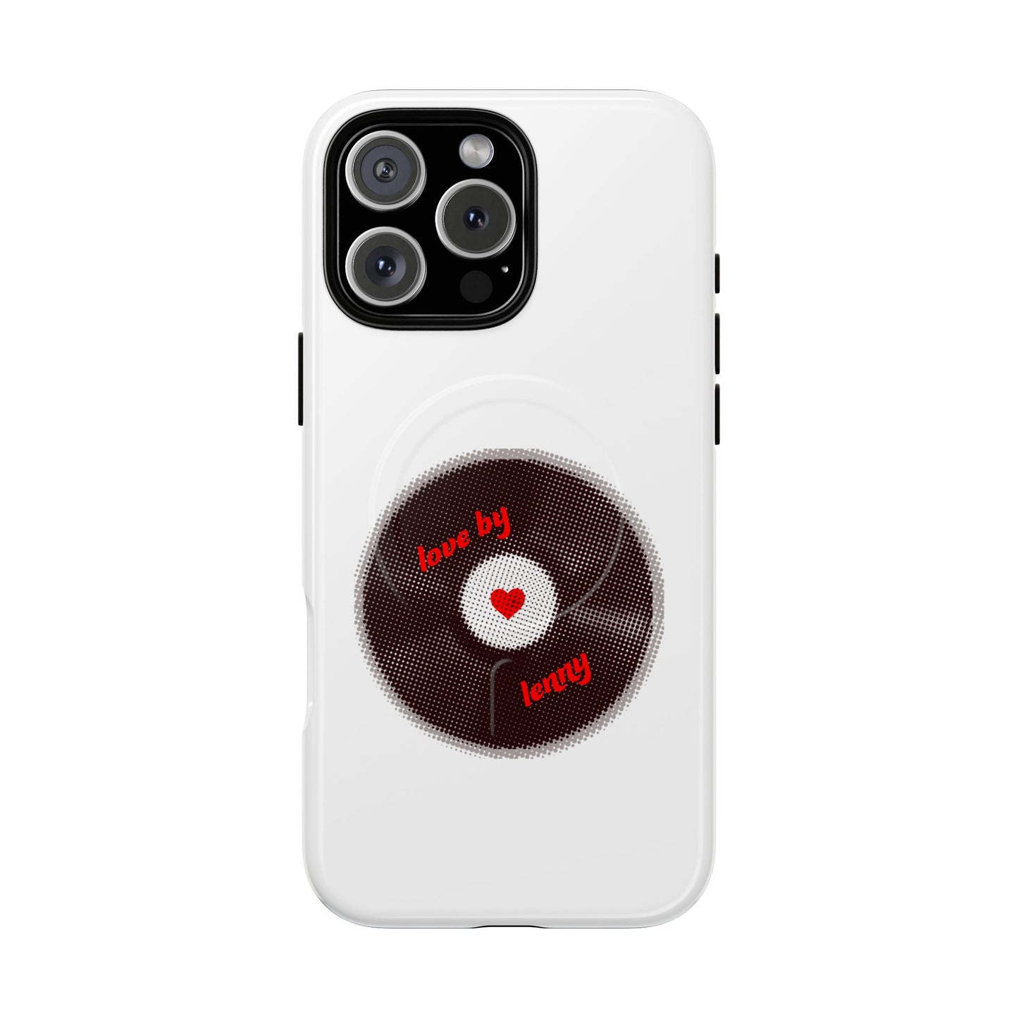 Vinyl Love Spin Tough Magnetic case