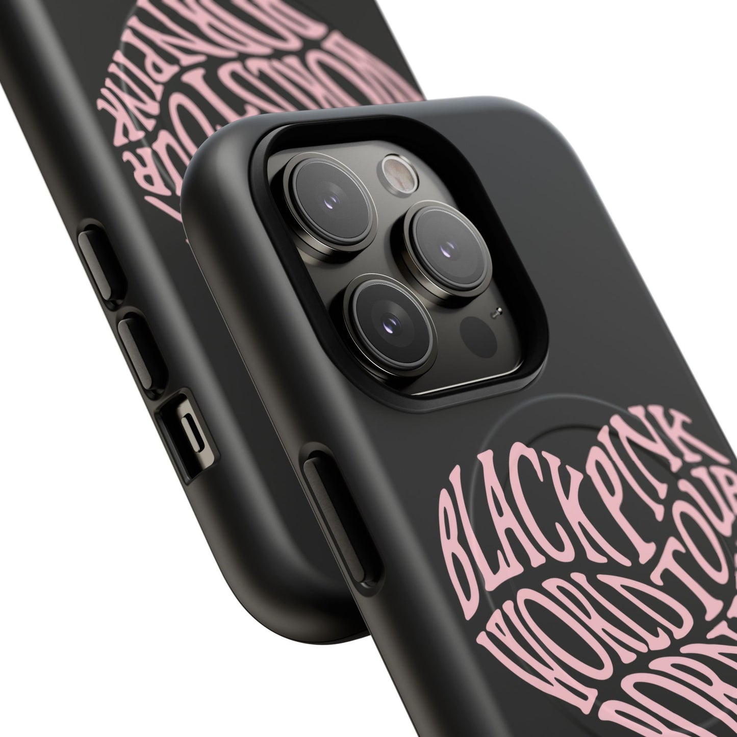 Iphone Born Pink Heart Typography - Tough Magnetic Phone Case