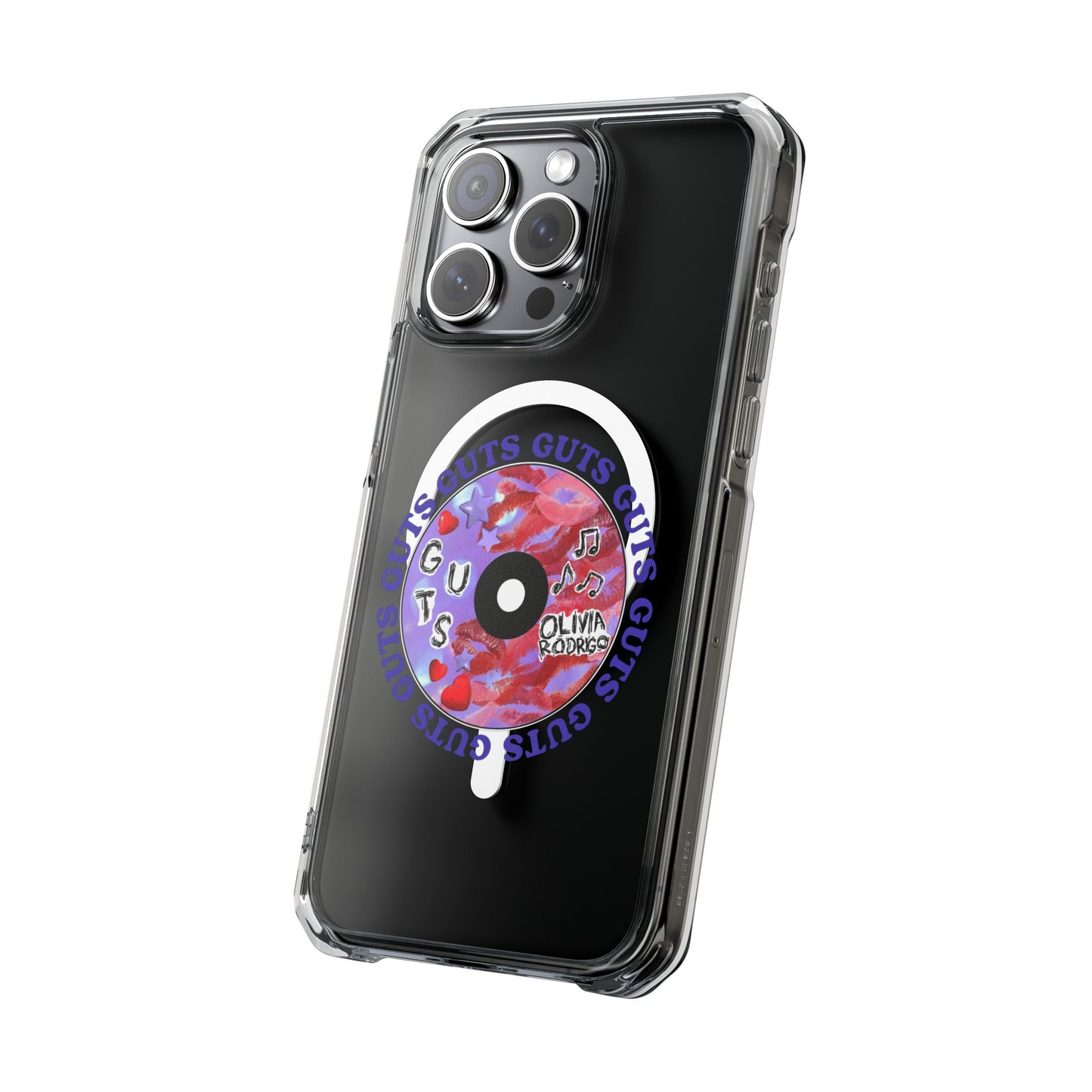 Guts Album Art CD Magnetic Clear Impact Case