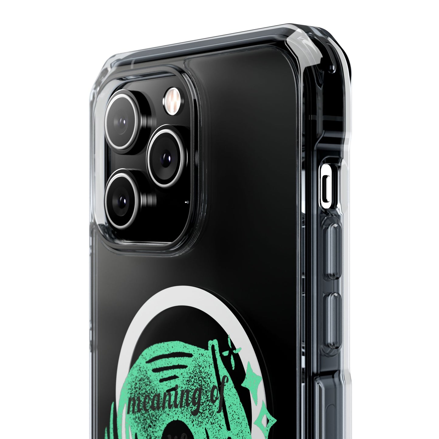 Vinyl Dreams Speak Magnetic clear Impact Case