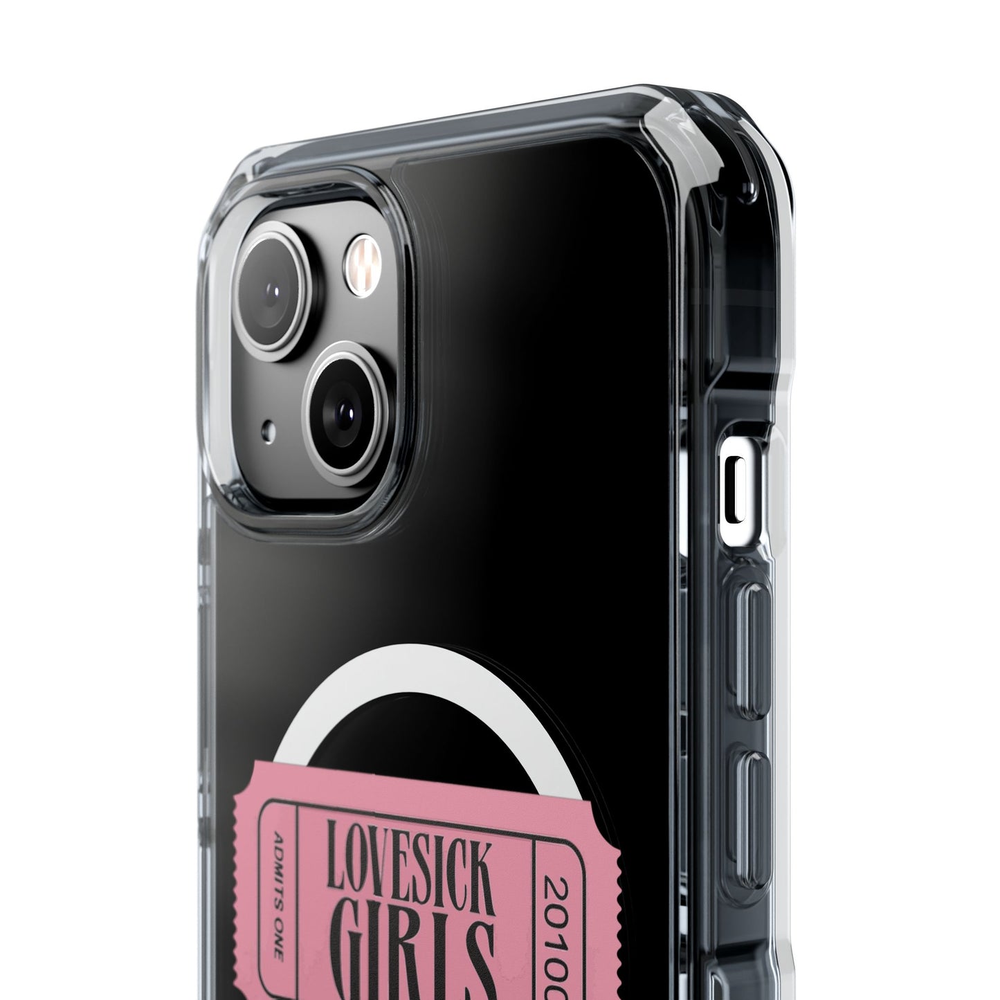 Lovesick Girls Ticket - Magnetic Clear Impact Case