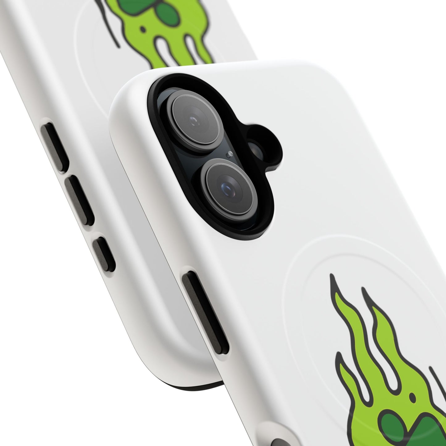Green Flame Icon Tough Magnetic Case