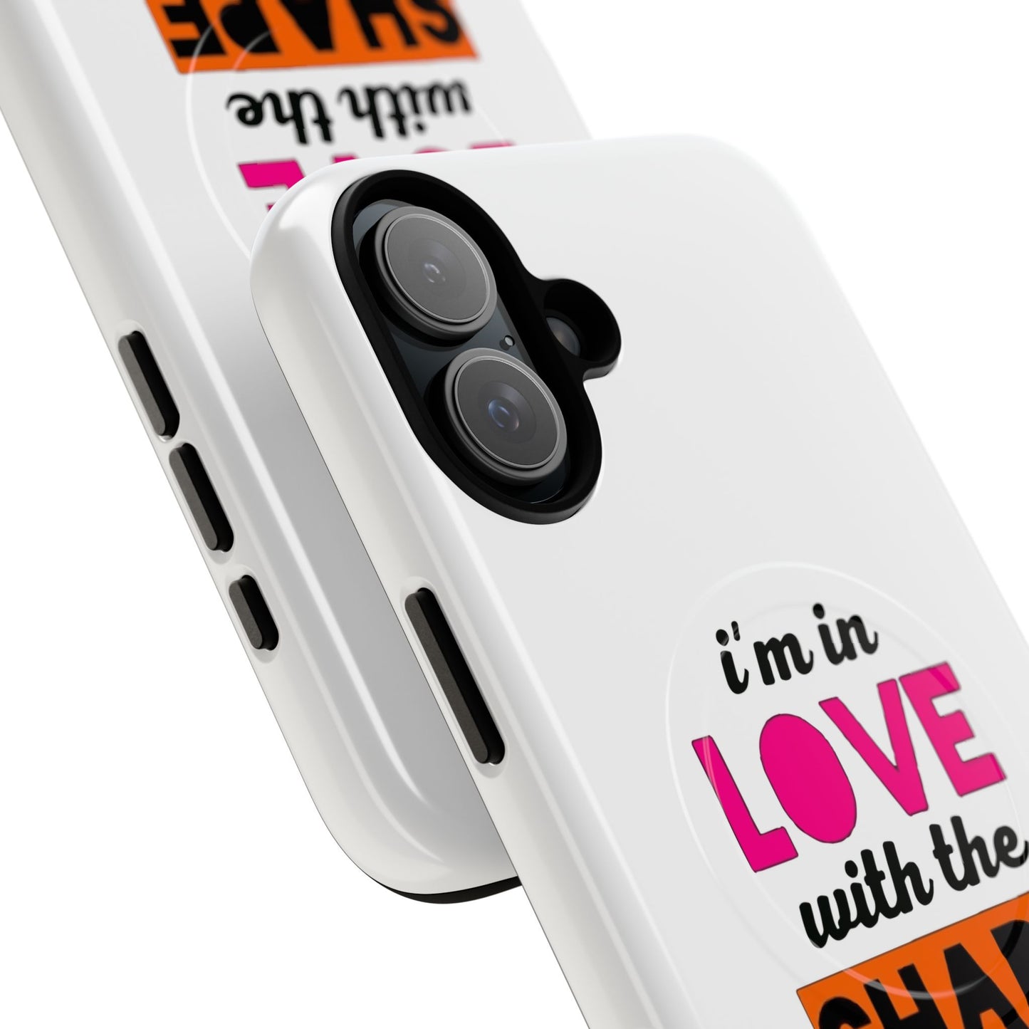 Orange Divide Symbol Tough Magnetic case