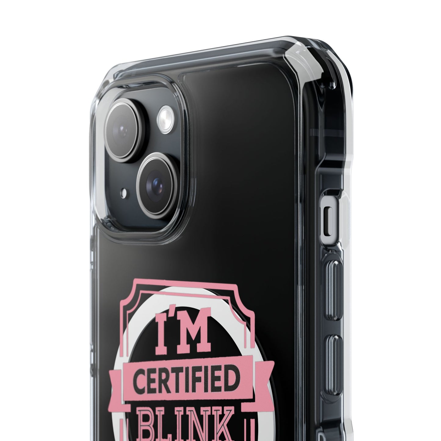 Certified BLINK Badge - Magnetic Clear Impact Case