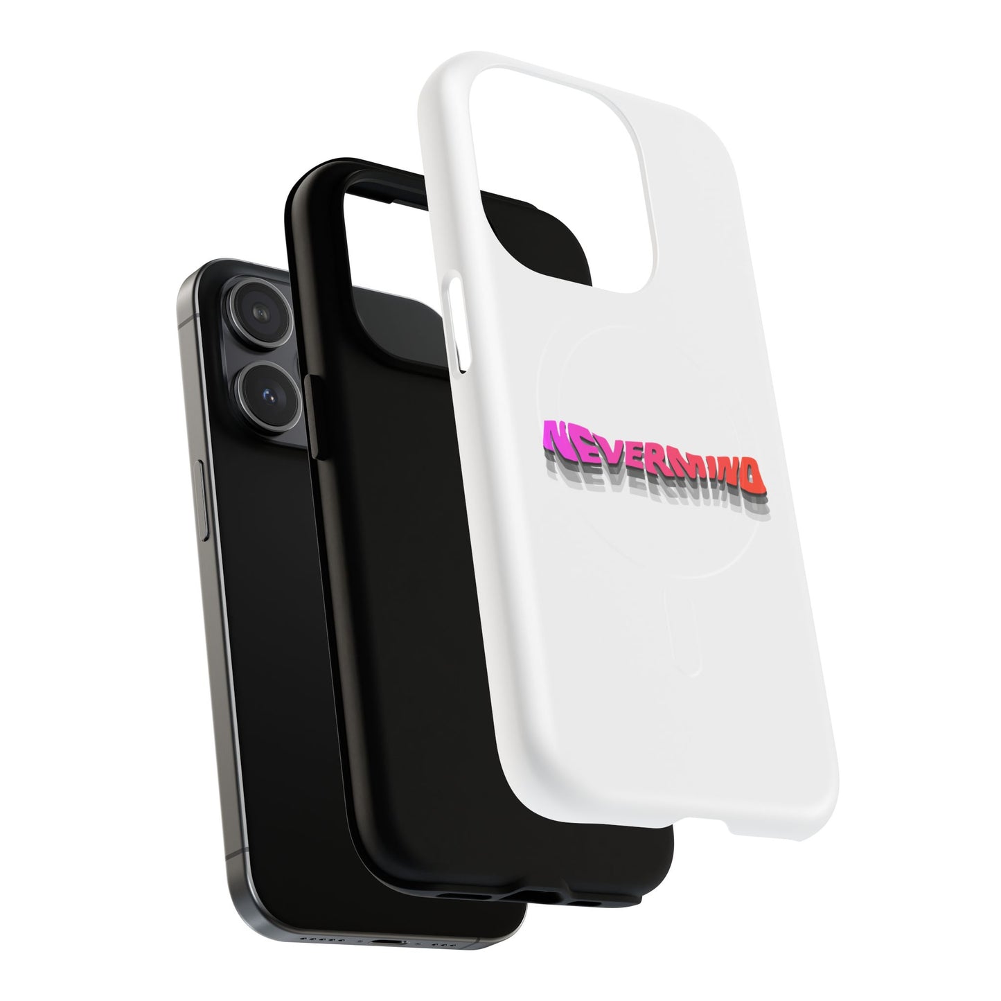 Wavy Groovy Typography Tough Magnetic Case