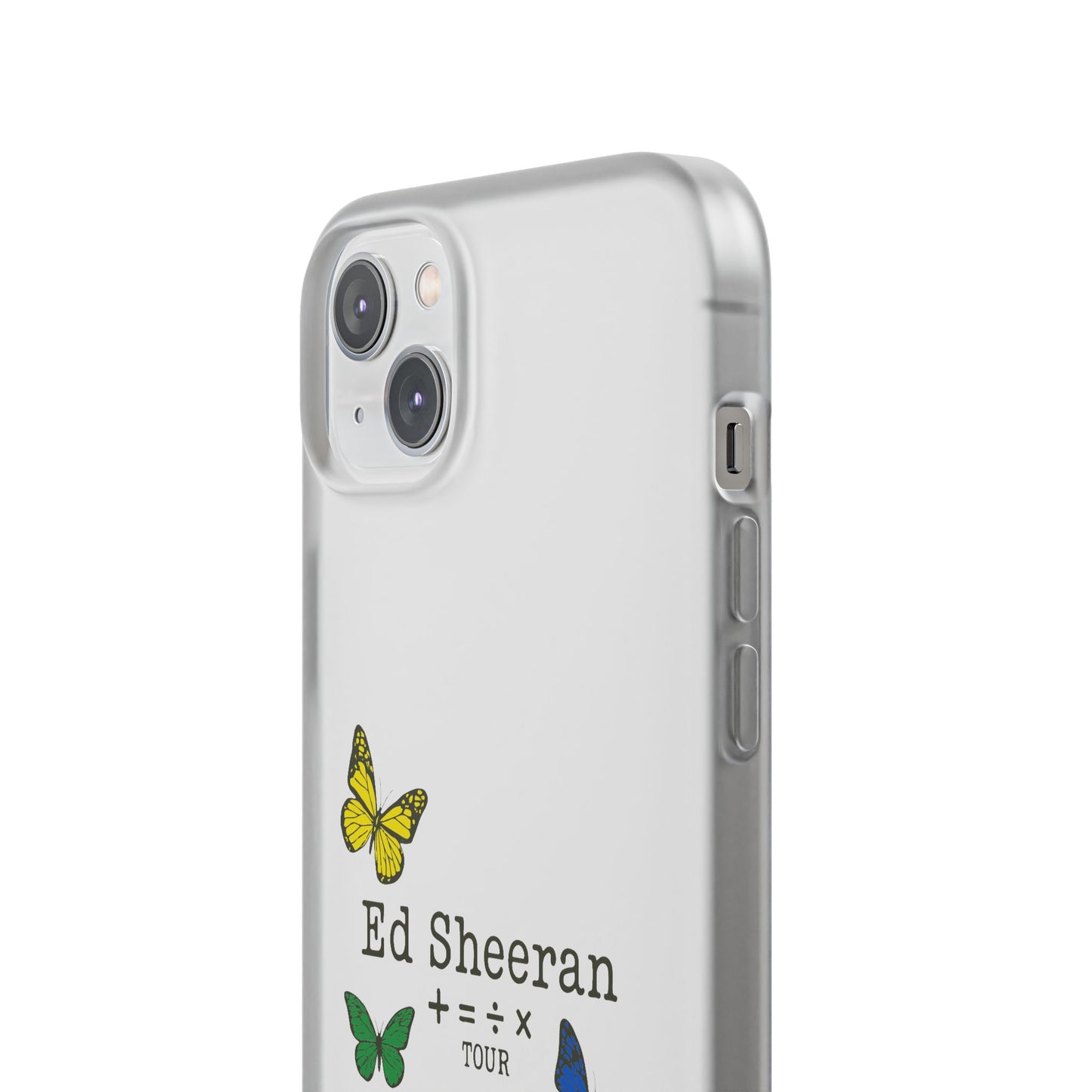 Flexi Case – Ed Sheeran butterfly edition (iPhone X–16 Pro Max)