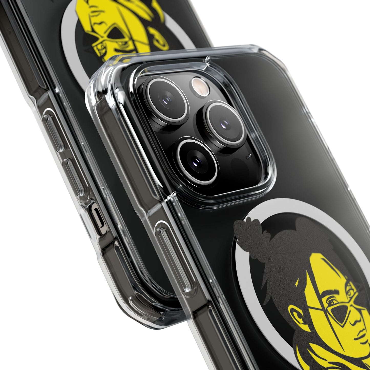 Neon Mood Portrait Magnetic Clear Impact Case