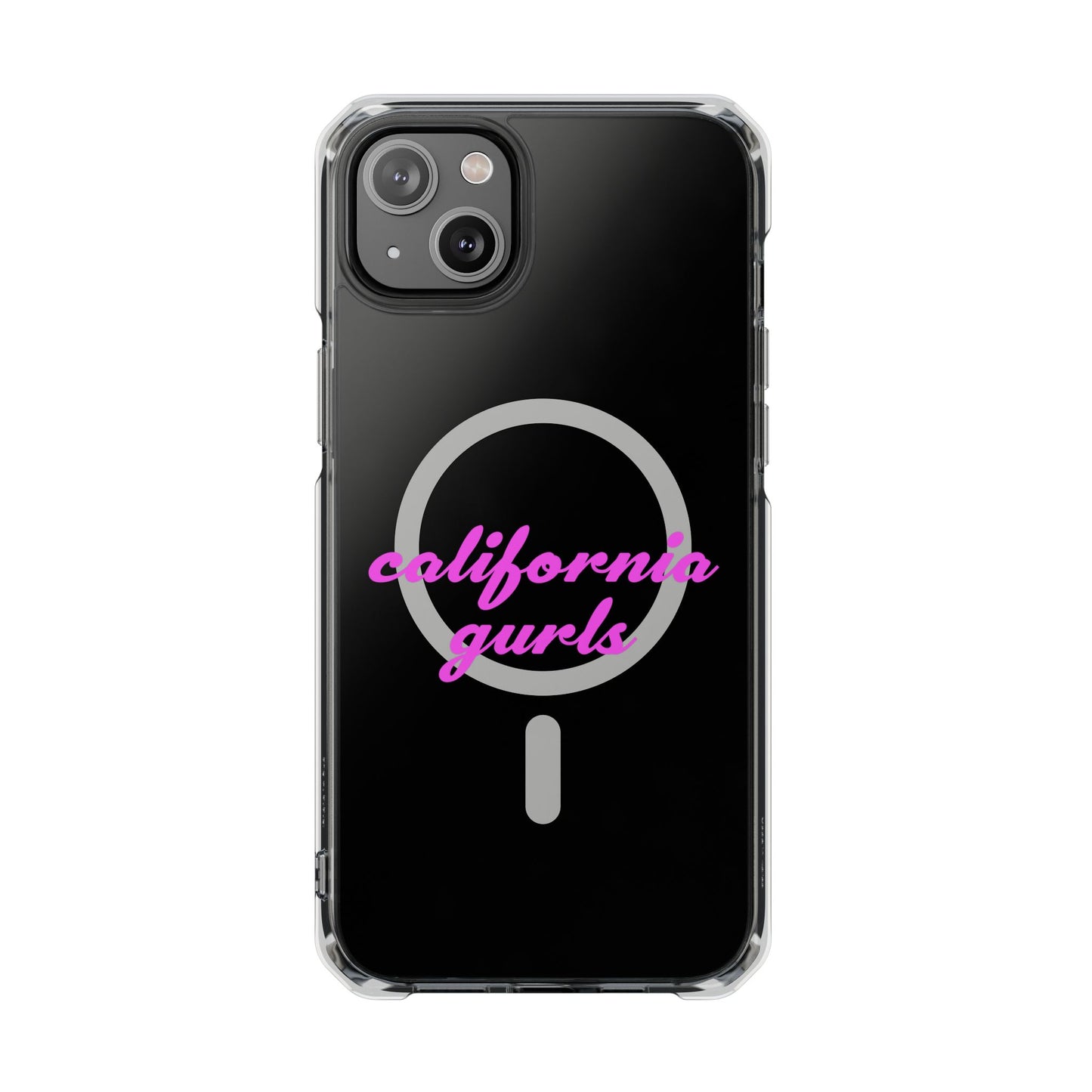 California Script Magnetic Clear Impact cases