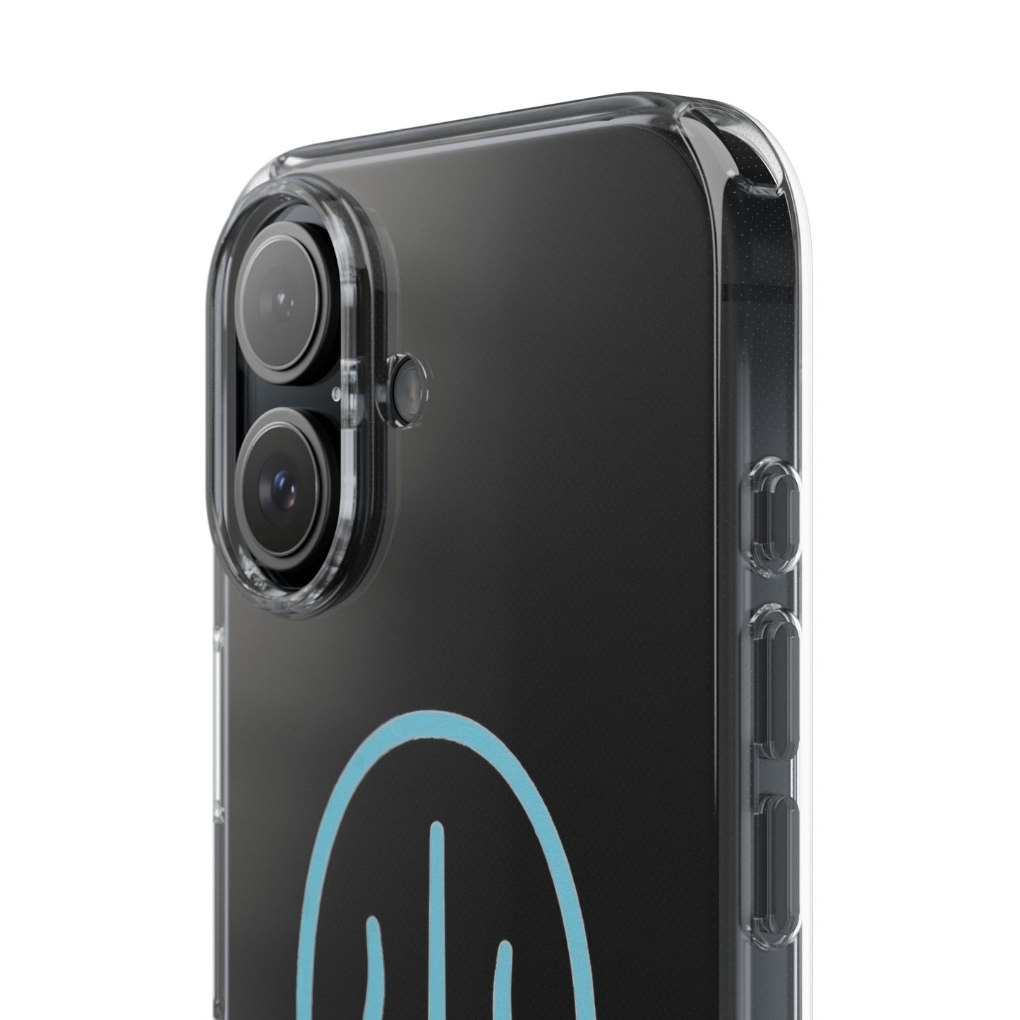 Split Mark Clear Case