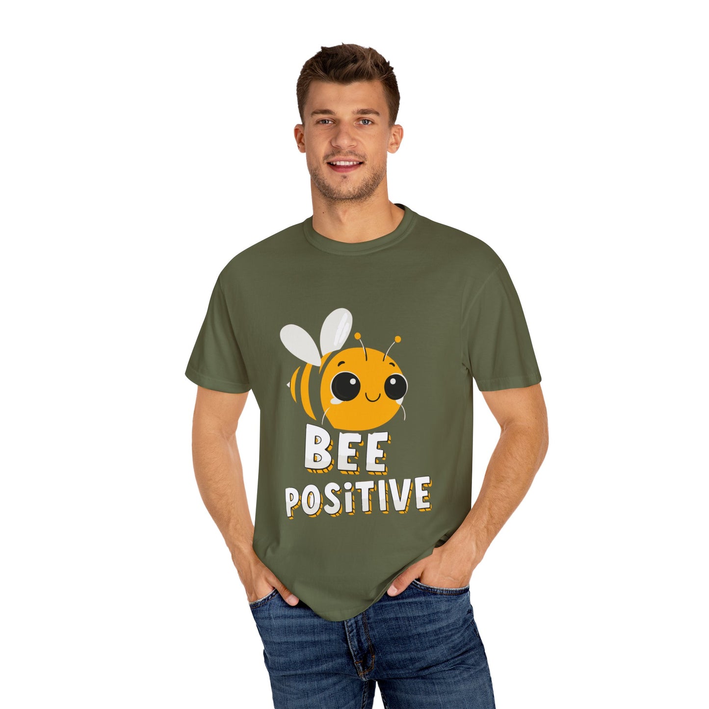 Dyed T-shirt – Snazzy Bee positive Edition